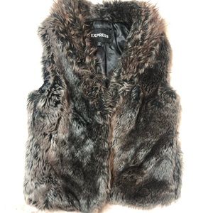 Express faux vest